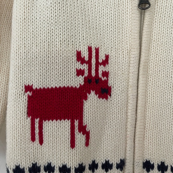 Hanna Andersson Christmas cardigan sweater - Picture 3 of 4